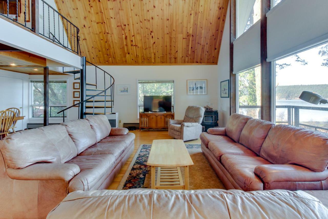 Lopez Island Hunter Bay Waterfront Home エクステリア 写真