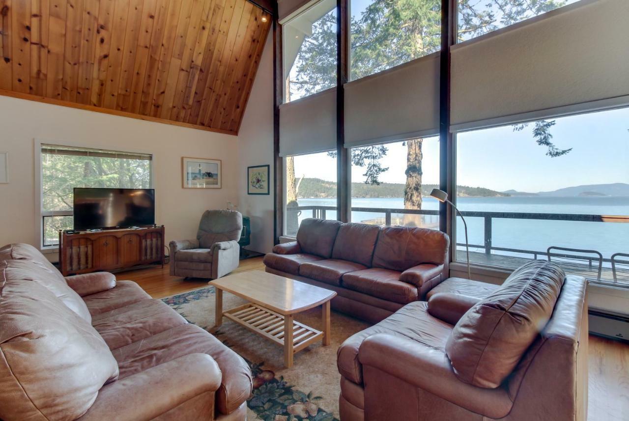 Lopez Island Hunter Bay Waterfront Home エクステリア 写真